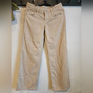 BDG Urban Outfitters Puddle Jeans 26W Tan Low Rise 90’s